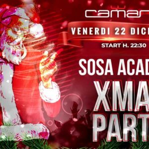 SOSA ACADEMY CHRISTMAS PARTY – venerdi 22 dicembre