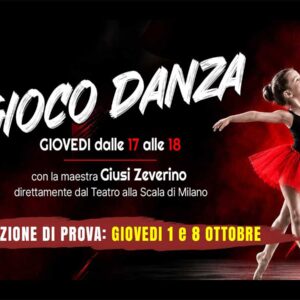 LEZIONE DI PROVA:GIOVEDI 1 e 8 OTTOBRE
