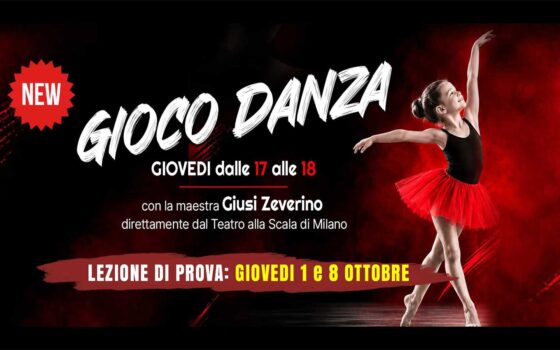 LEZIONE DI PROVA:GIOVEDI 1 e 8 OTTOBRE